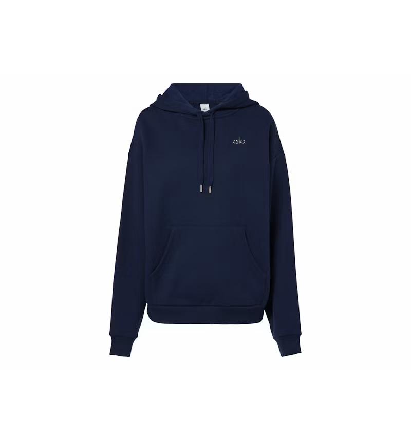 ALO MEN ACCOLADE HOODIE - NAVY
